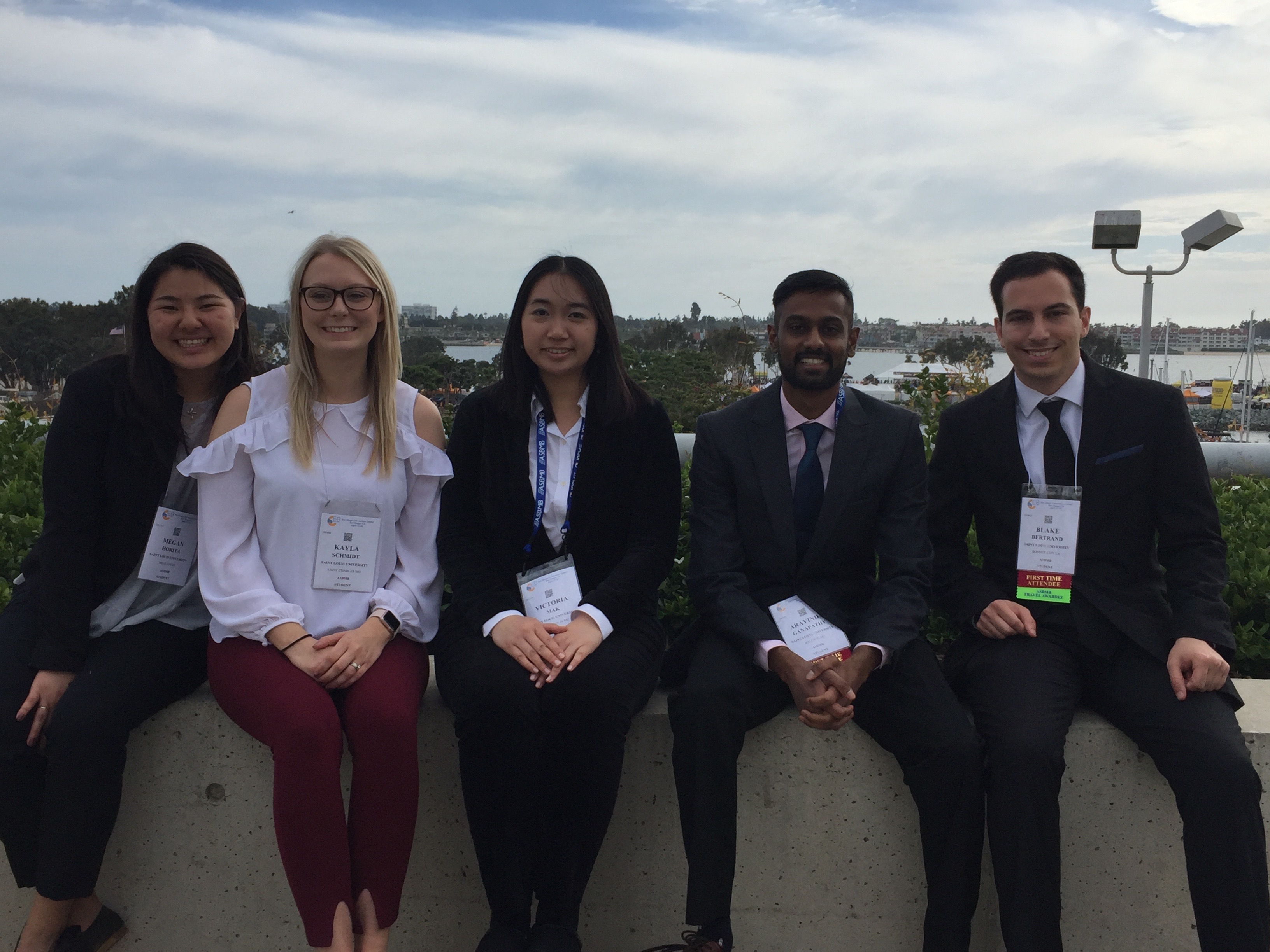 Lab members at the Society for Neuroscience annual meeting